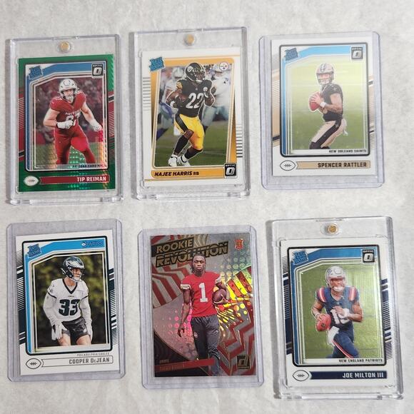 Panini Rated Rookie And Rookie Revolution Trading Cards Lot In Protectors NM - Picture 1 of 5